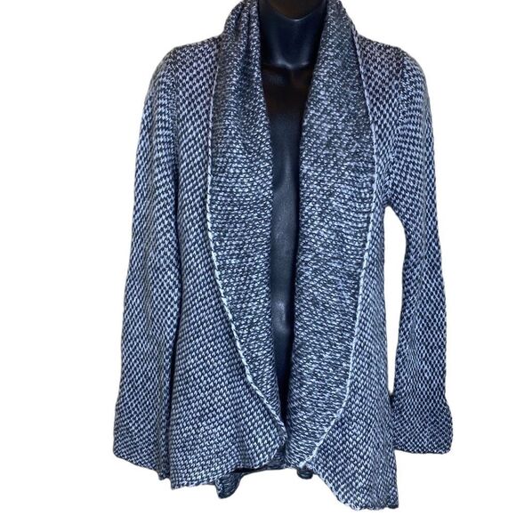 Paola buendia wooden ships open front longline cardigan mohair/wool soft cozy - Picture 1 of 5